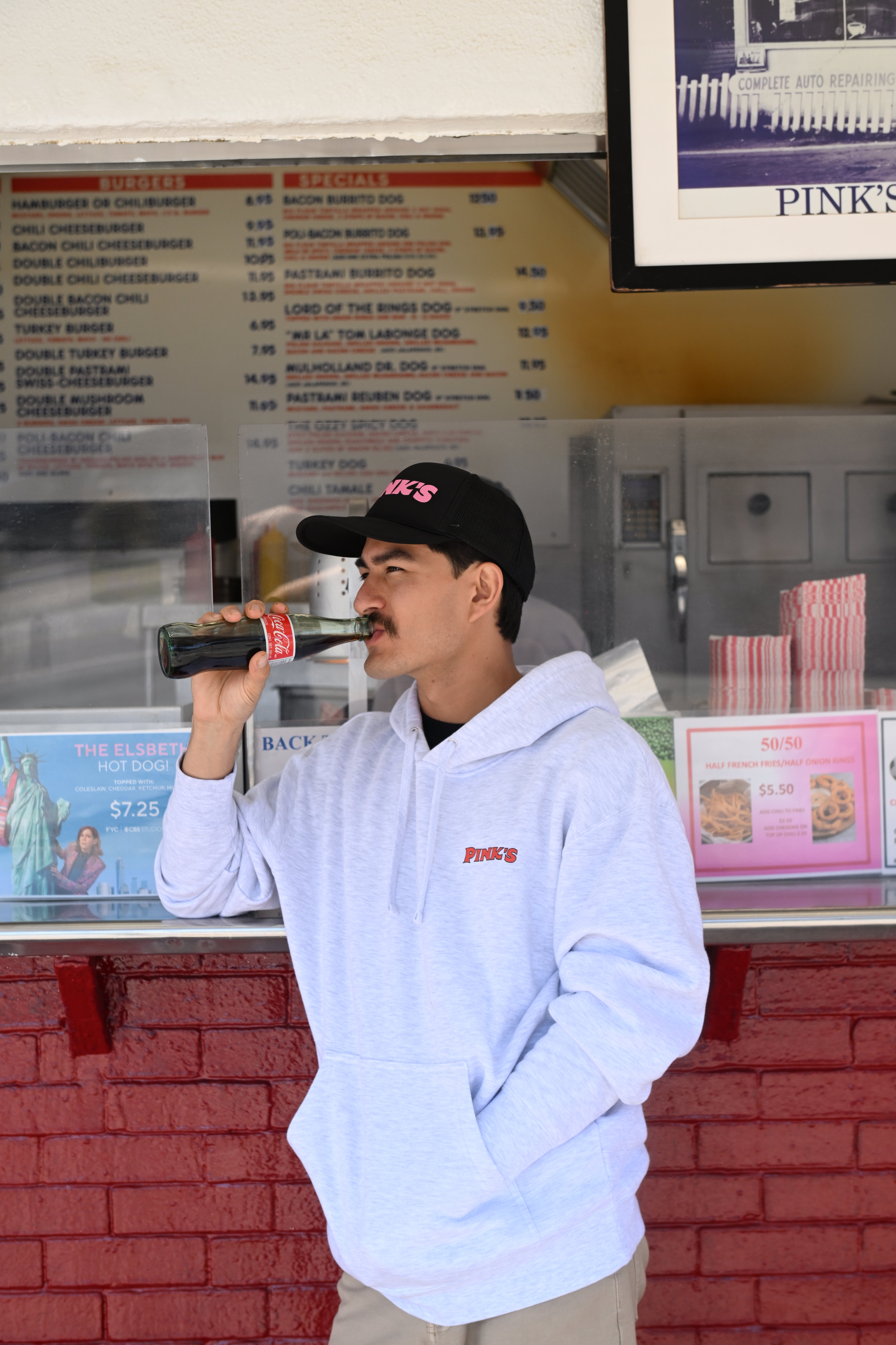 Pink's Logo Trucker Hat