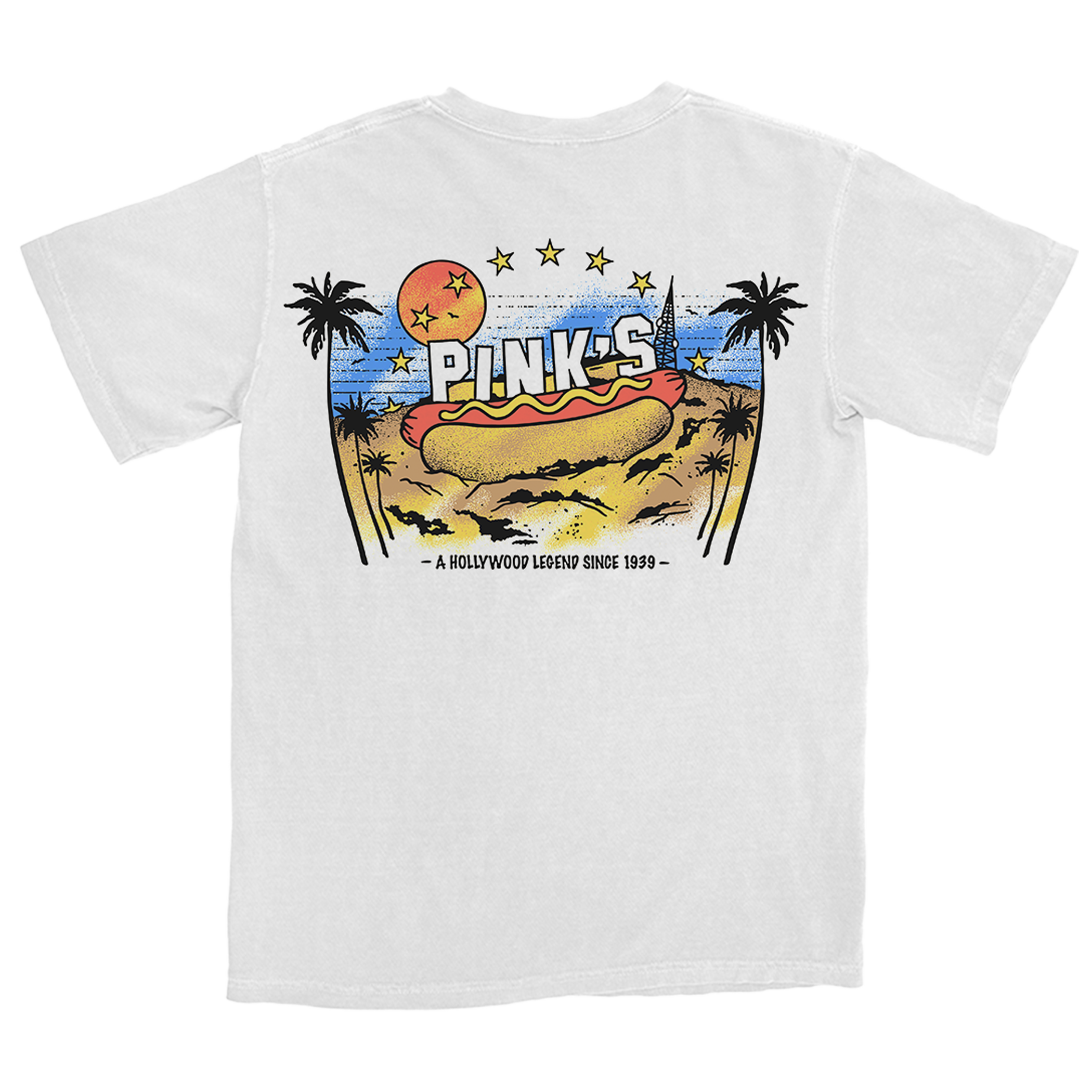 Hollywood Sign Tee - front