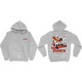 Street View Hoodie [Sport Grey] with 'Pink's Hot Dogs' graphic