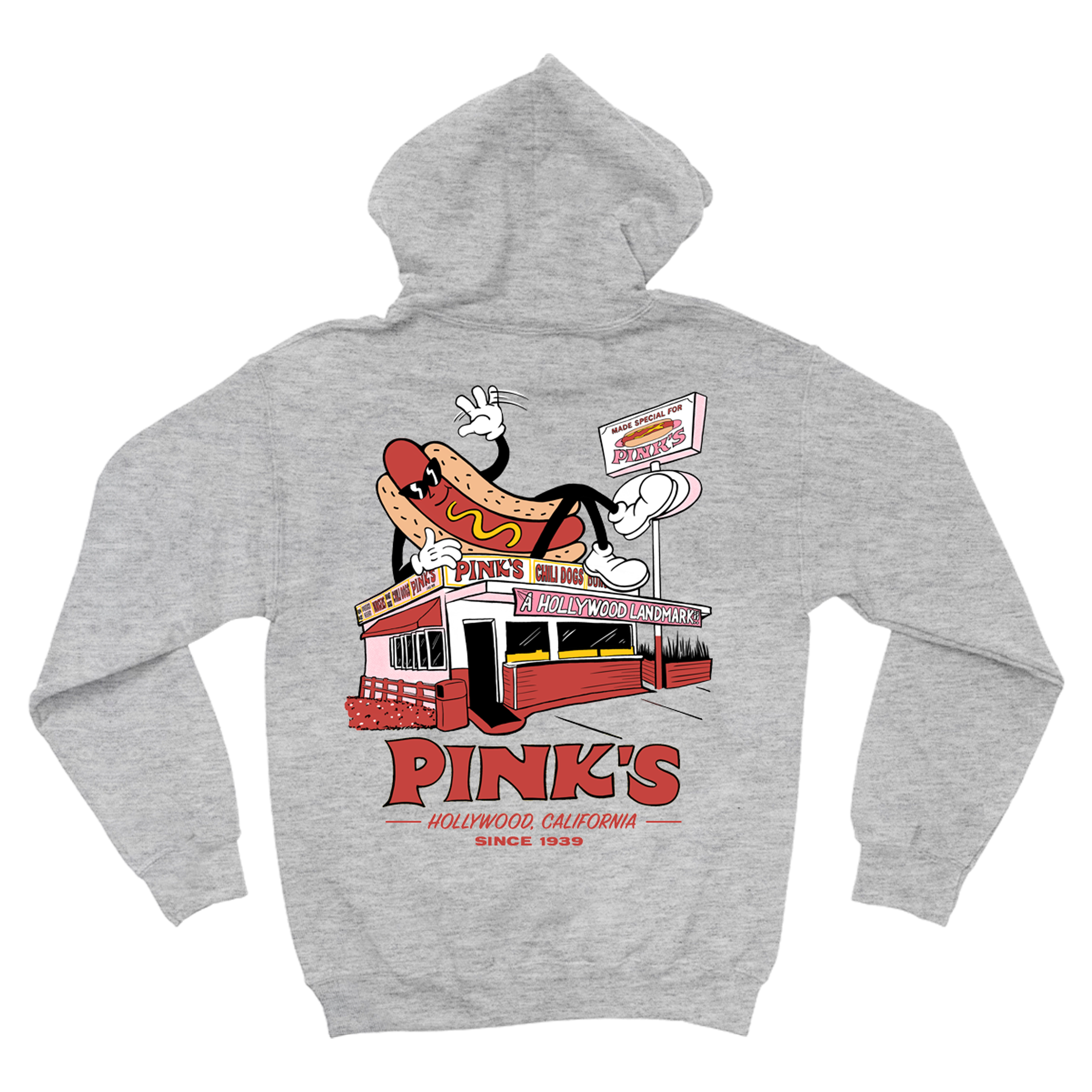 Street View Hoodie [Sport Grey]-back